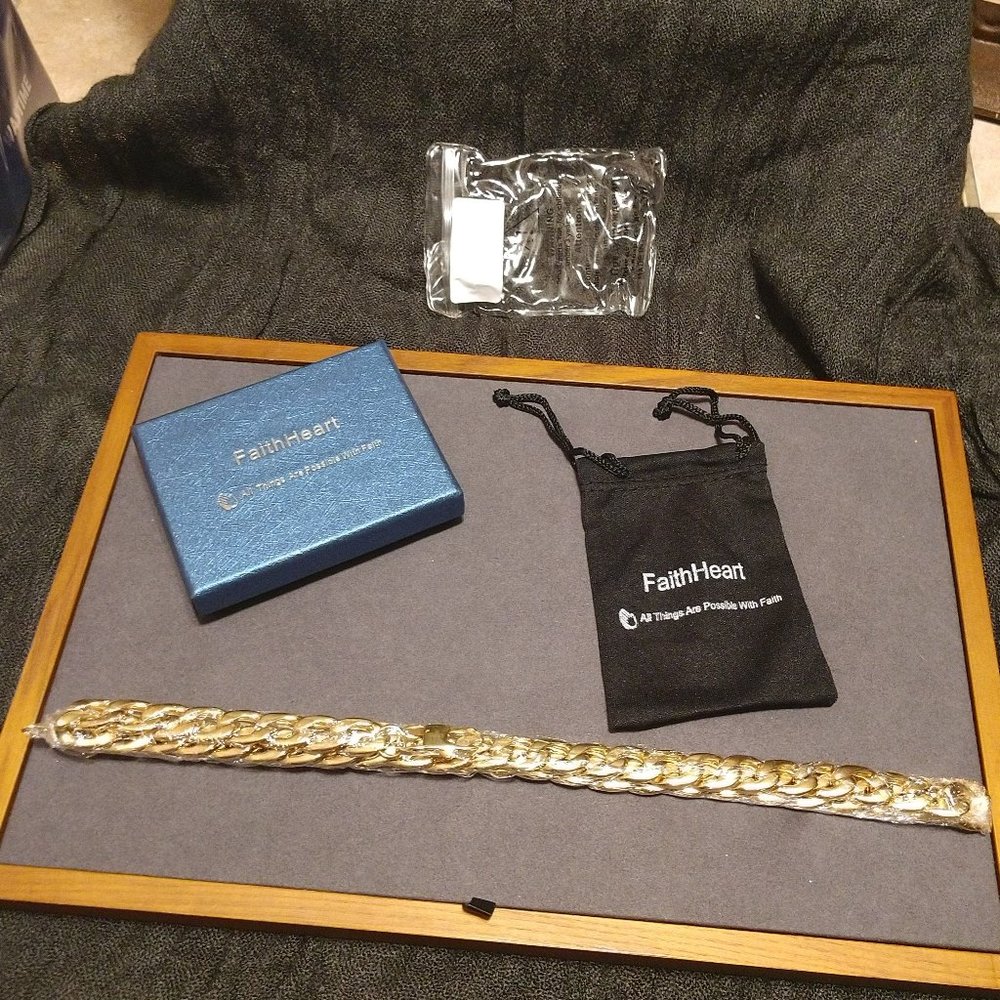 18KGP Link Necklace